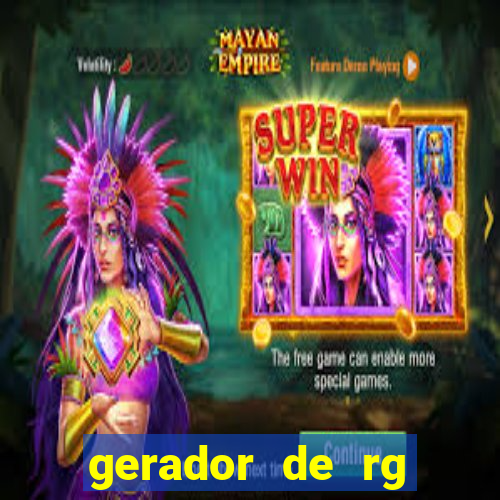 gerador de rg frente e verso